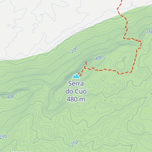 Map of Serra do Cuó