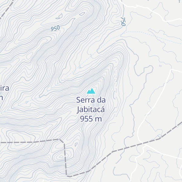Map of Serra da Jabitacá