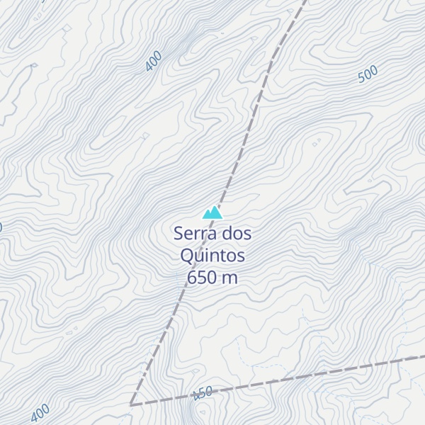 Map of Serra dos Quintos