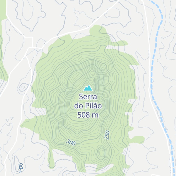 Map of Serra do Pilão