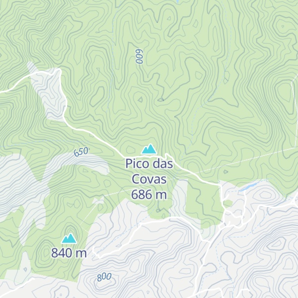 Map of Pico das Covas