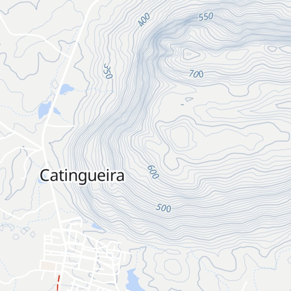 Map of Serra da Catingueira