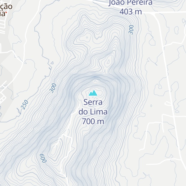 Map of Serra do Lima