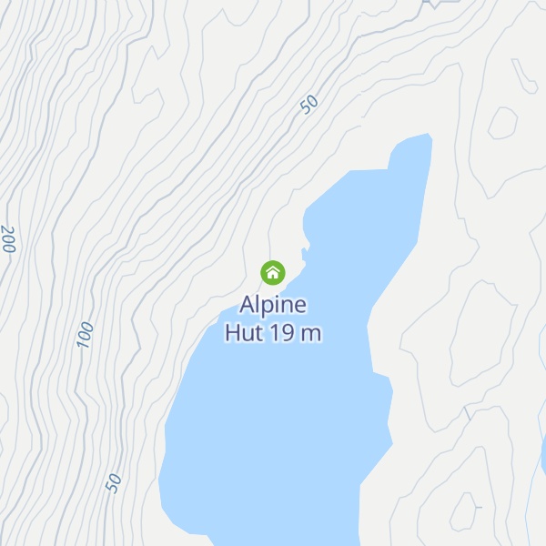 Map of Alpine Hut