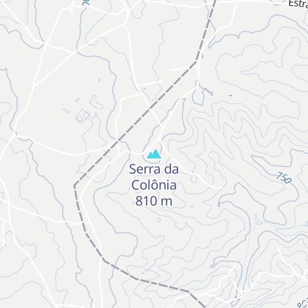 Map of Serra da Colônia