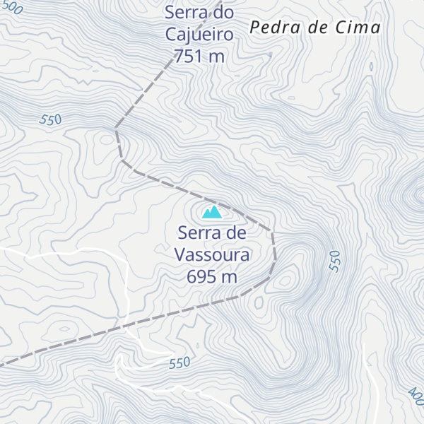 Map of Serra de Vassoura