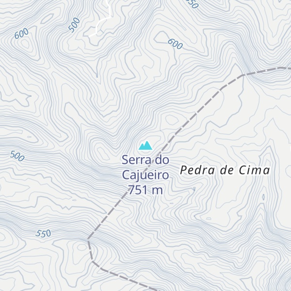 Map of Serra do Cajueiro