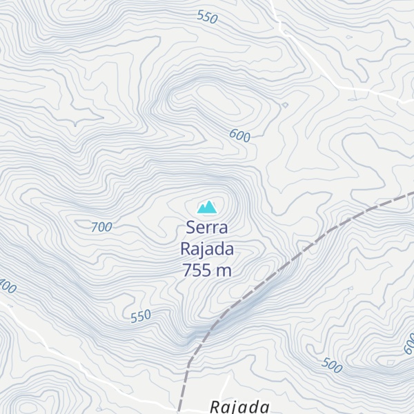 Map of Serra Rajada