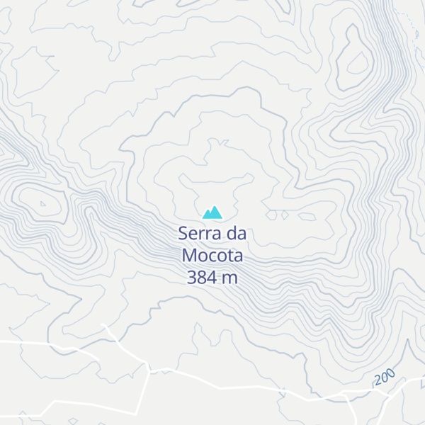 Map of Serra da Mocota