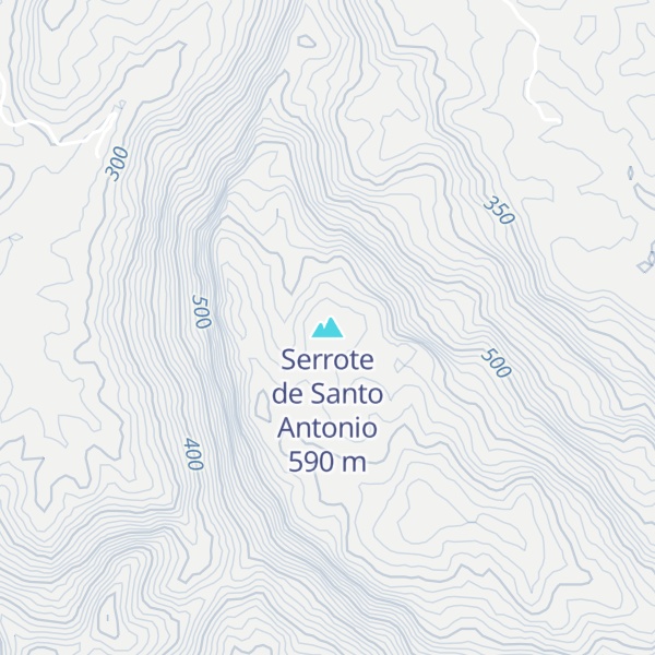 Map of Serrote de Santo Antonio