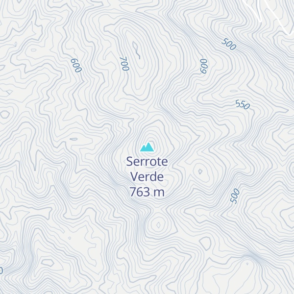 Map of Serrote Verde