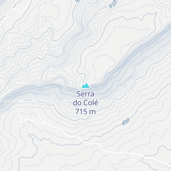 Map of Serra do Colé