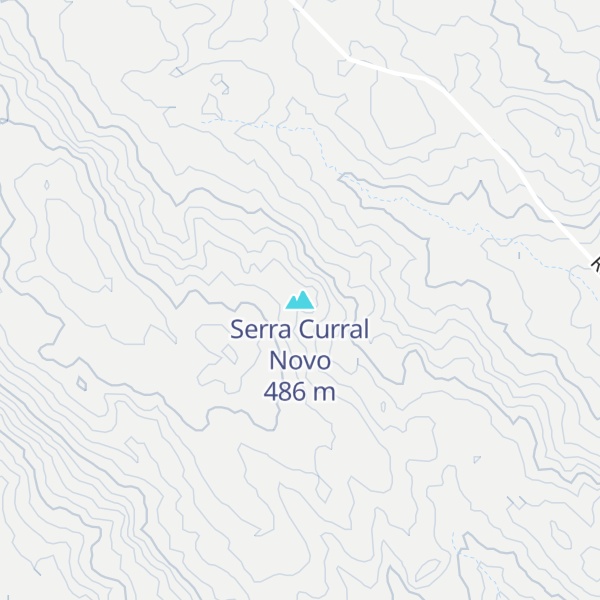 Map of Serra Curral Novo