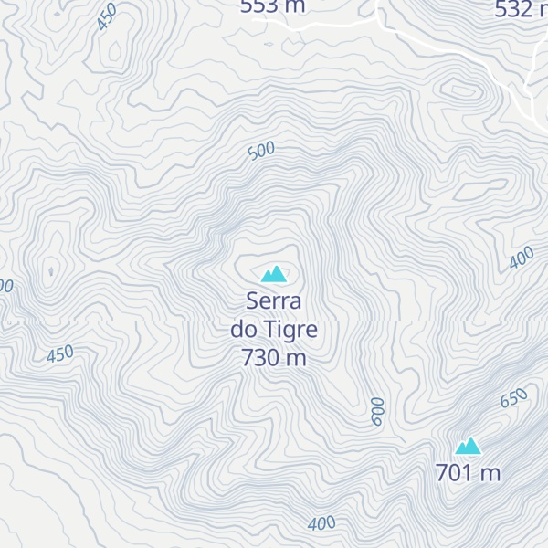 Map of Serra do Tigre