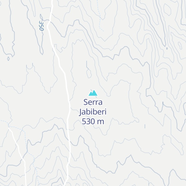 Map of Serra Jabiberi