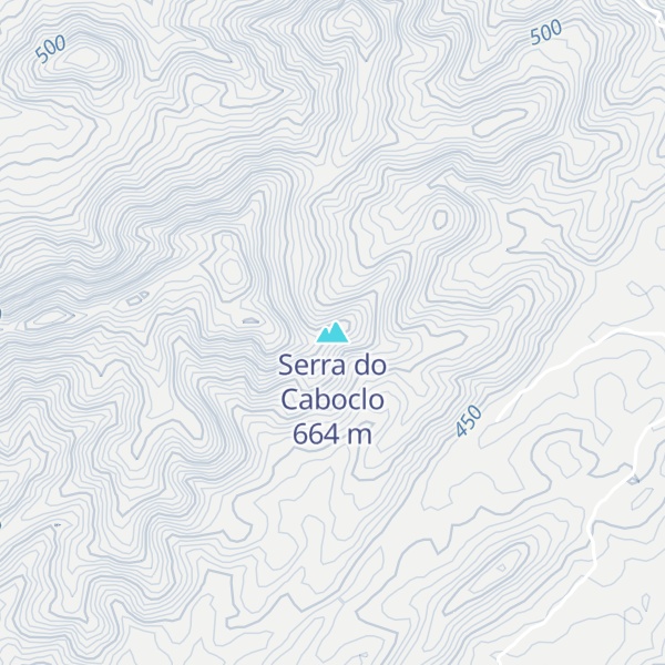 Map of Serra do Caboclo