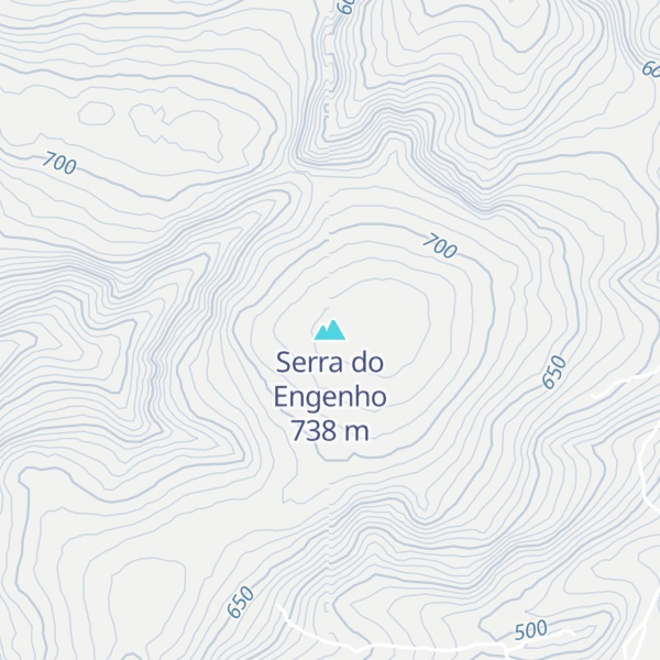 Map of Serra do Engenho