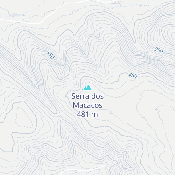 Map of Serra dos Macacos