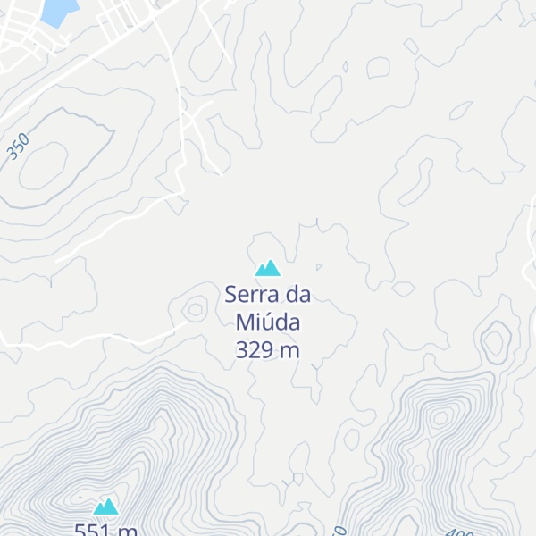 Map of Serra da Miúda