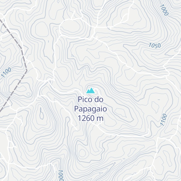Map of Pico do Papagaio