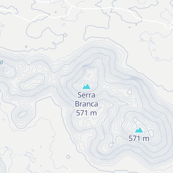 Map of Serra Branca