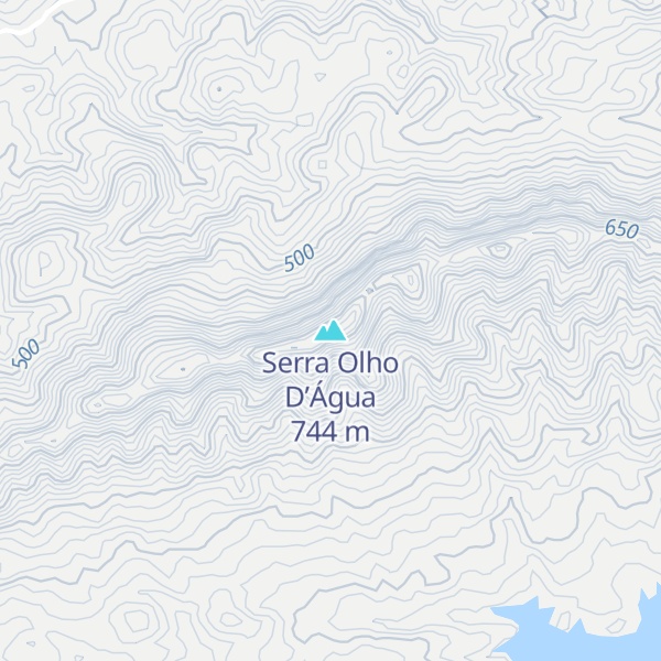 Map of Serra Olho D’Água