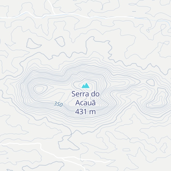 Map of Serra do Acauã