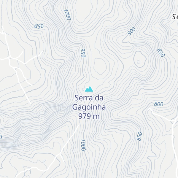 Map of Serra da Gagoinha