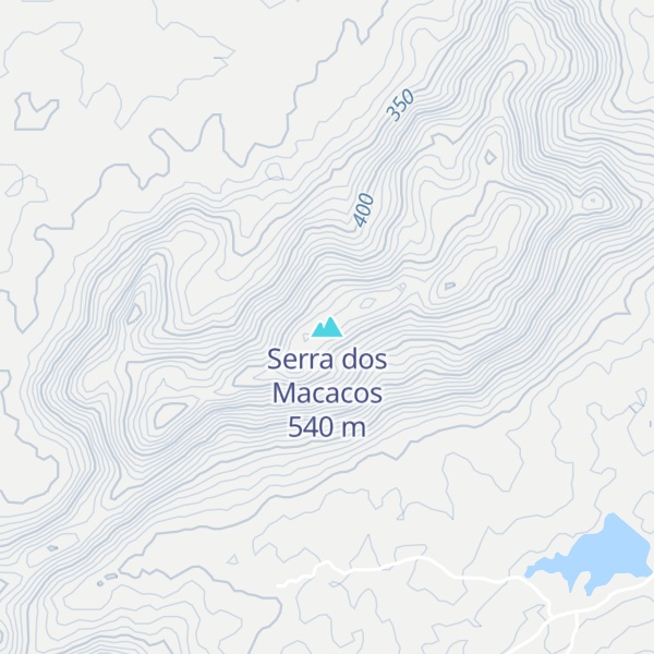Map of Serra dos Macacos