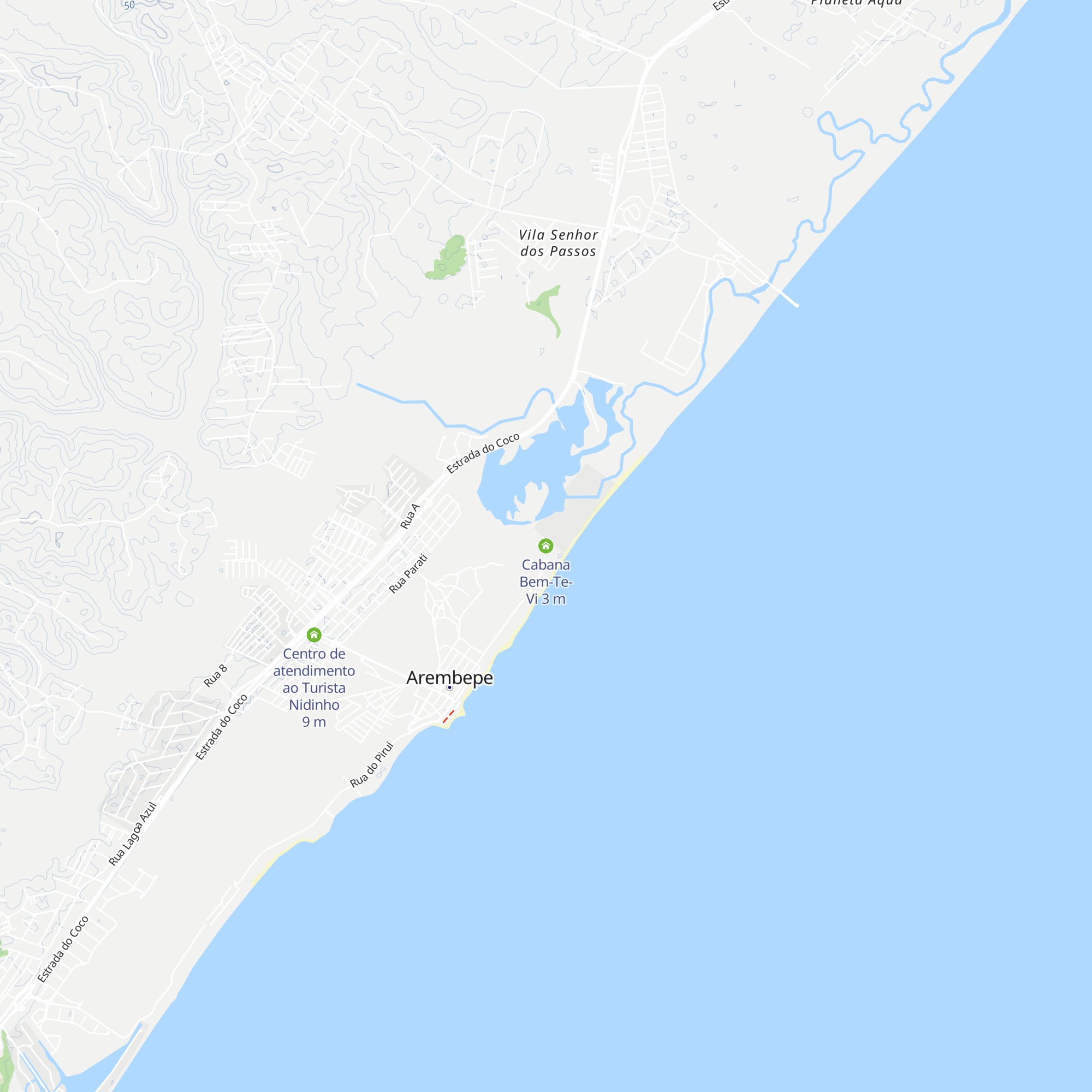Cabana Bem-Te-Vi map