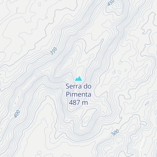 Map of Serra do Pimenta