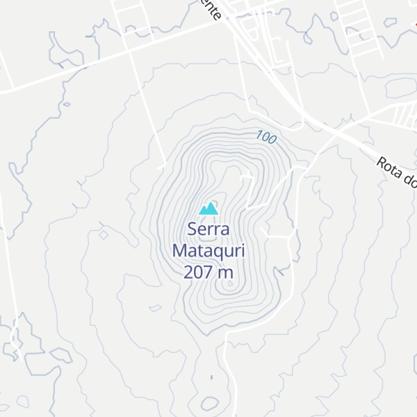 Map of Serra Mataquri