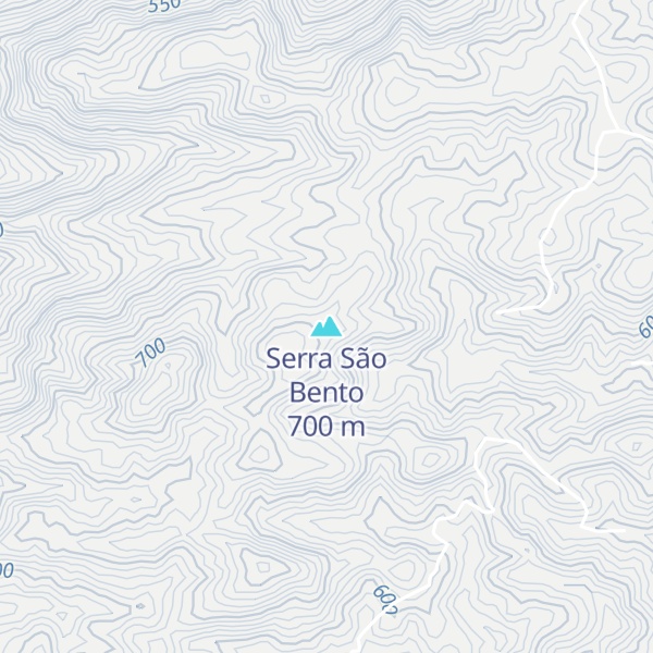 Map of Serra São Bento