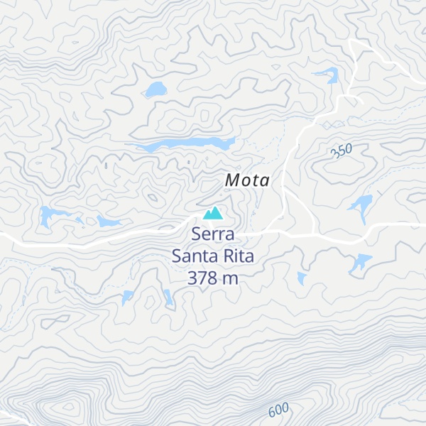 Map of Serra Santa Rita