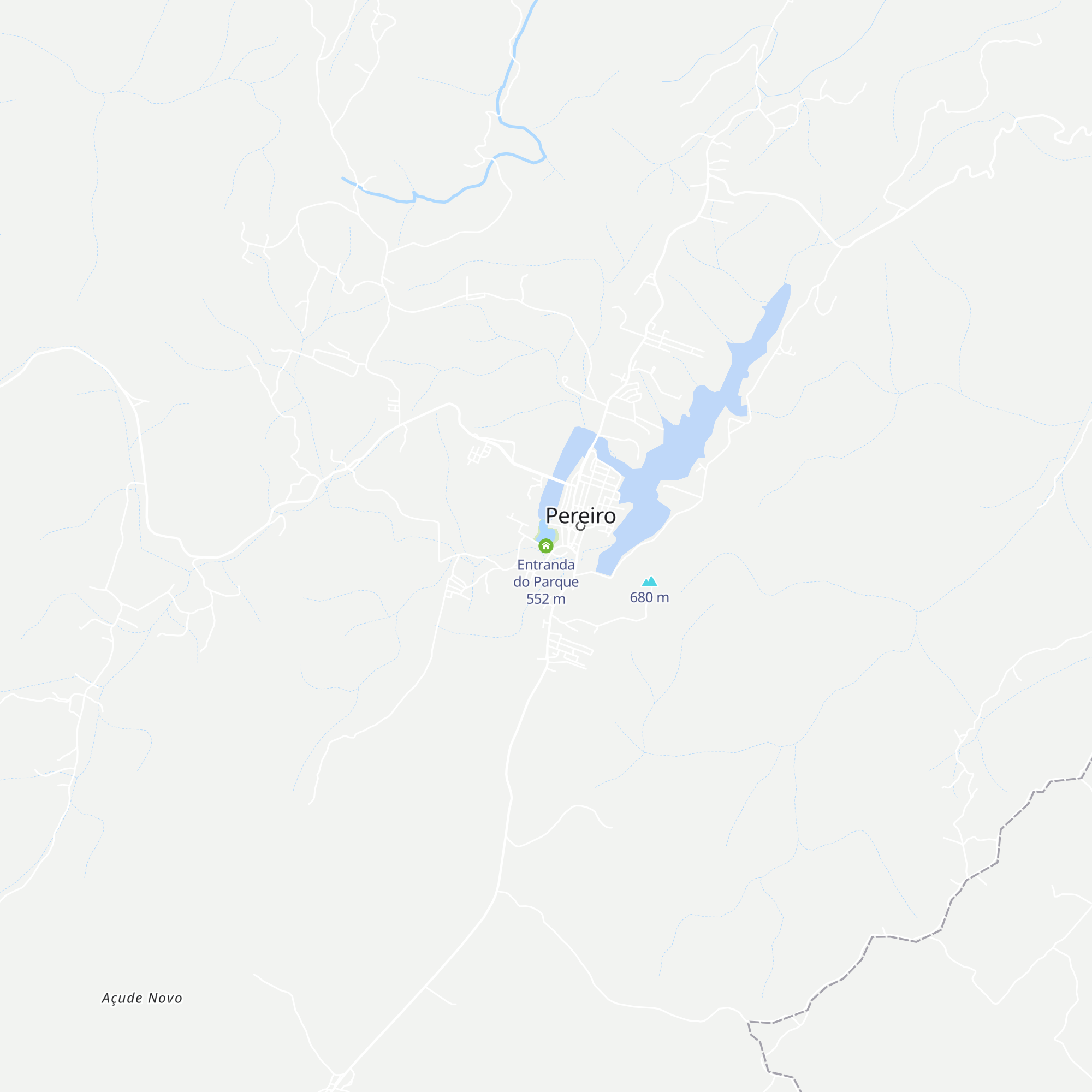 Entranda do Parque map