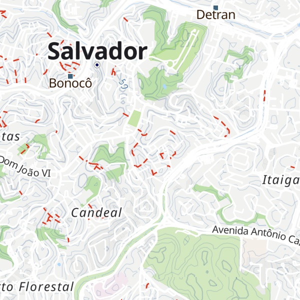 Map of Alto da Saldanha