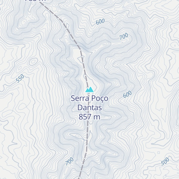 Map of Serra Poço Dantas