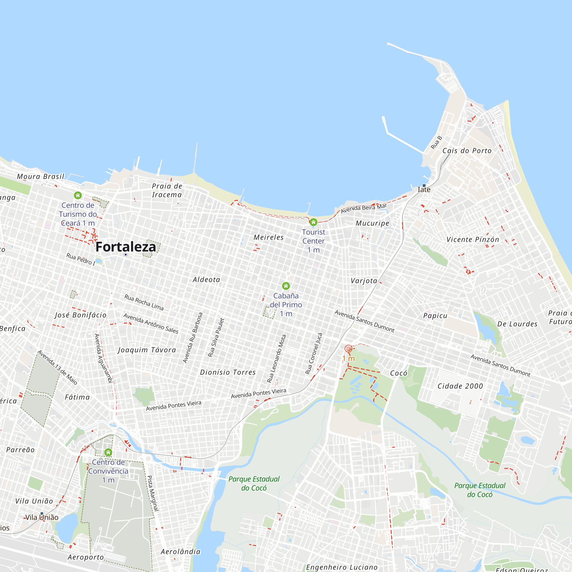 Cabaña del Primo map