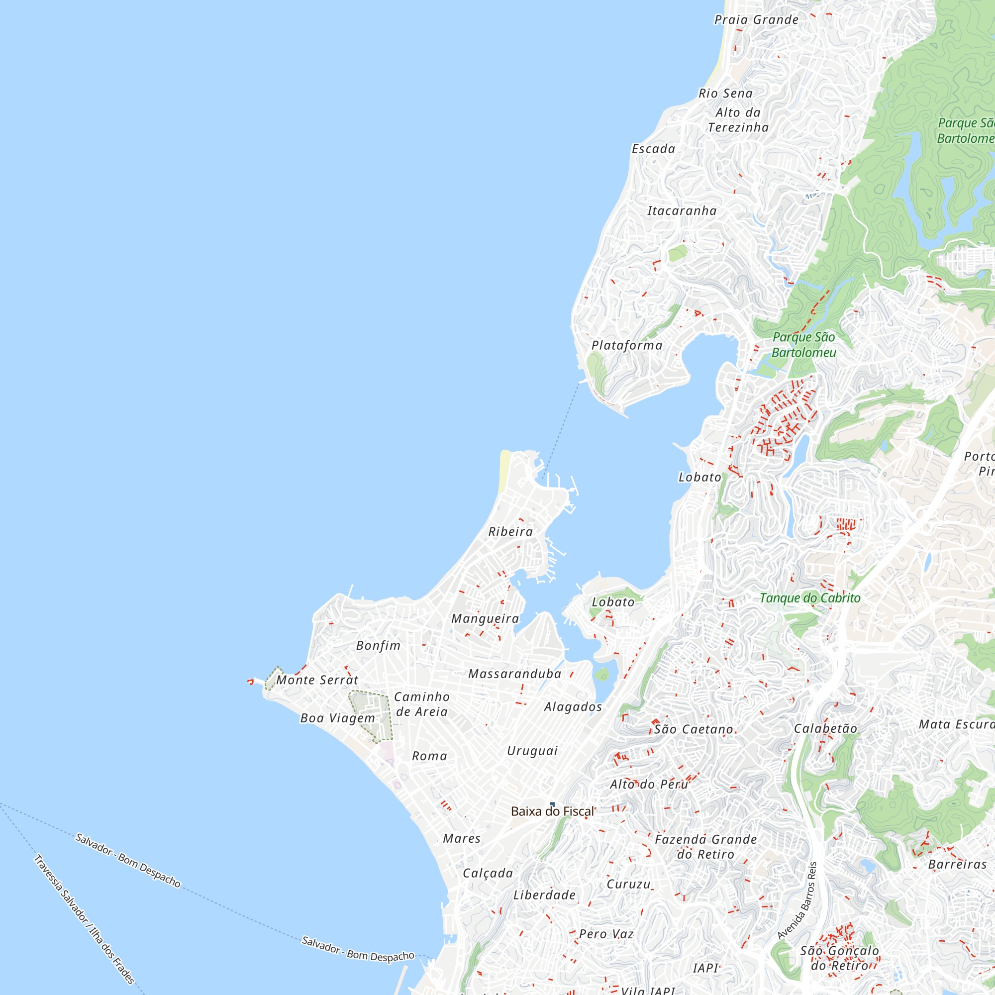 Cabana do Bogary map