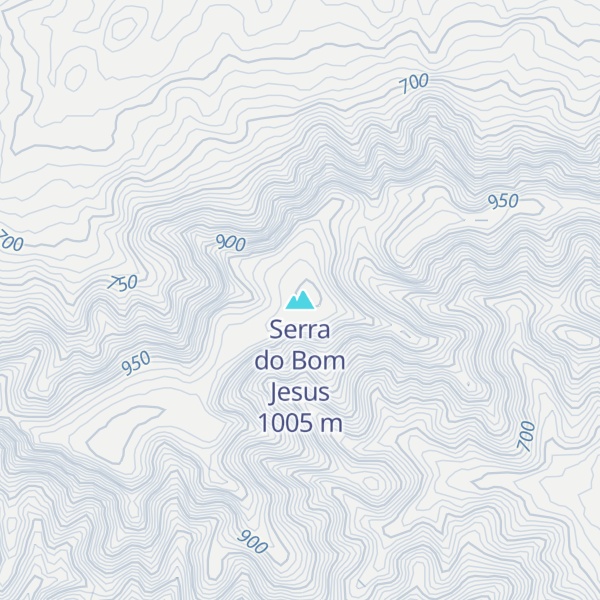 Map of Serra do Bom Jesus