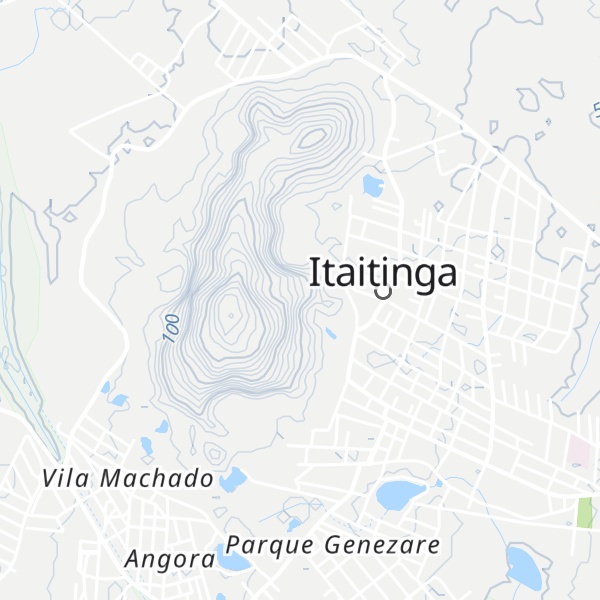 Map of Serra da Itaitinga