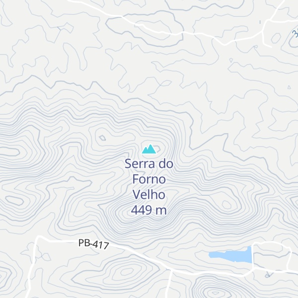Map of Serra do Forno Velho