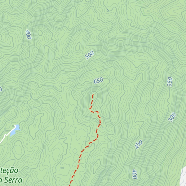 Map of Pedra do Letreiro