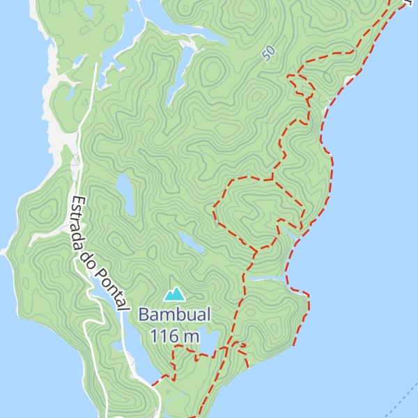 Map of Morro do Tobar