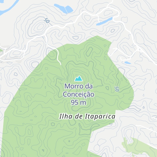 Map of Morro da Conceição