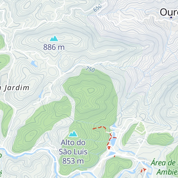 Map of Alto do Purgatório