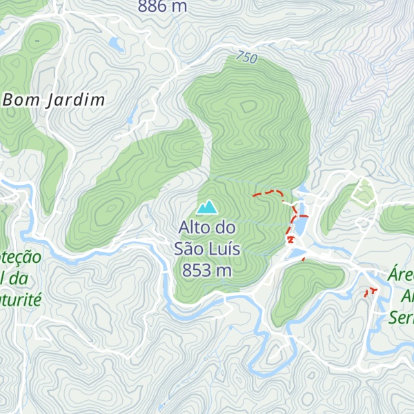 Map of Alto do São Luís