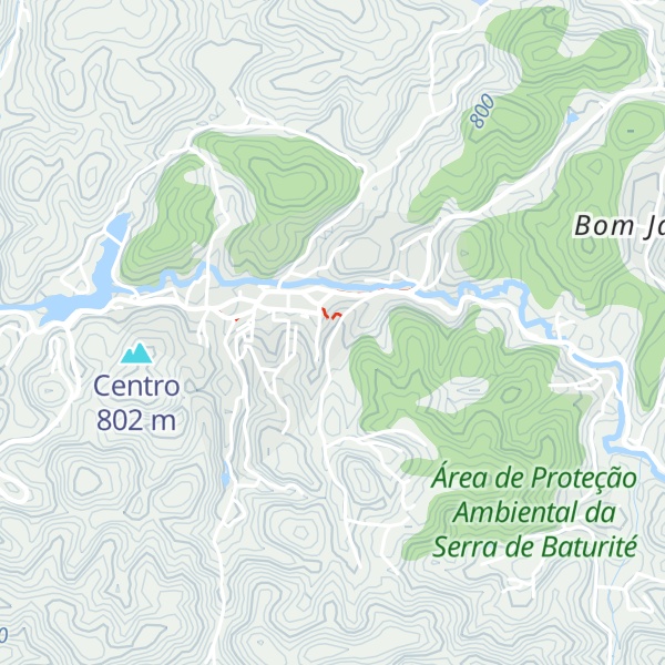 Map of Alto da Matança