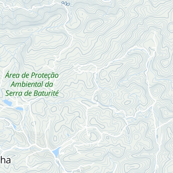 Map of Serra de Baturité
