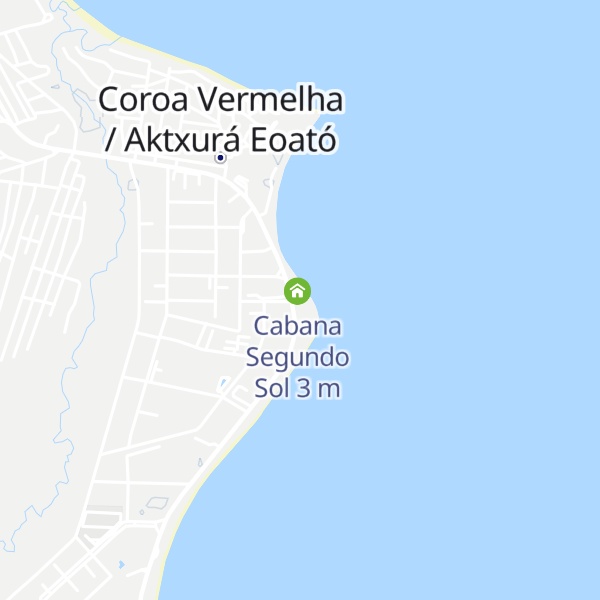 Map of Cabana Auê
